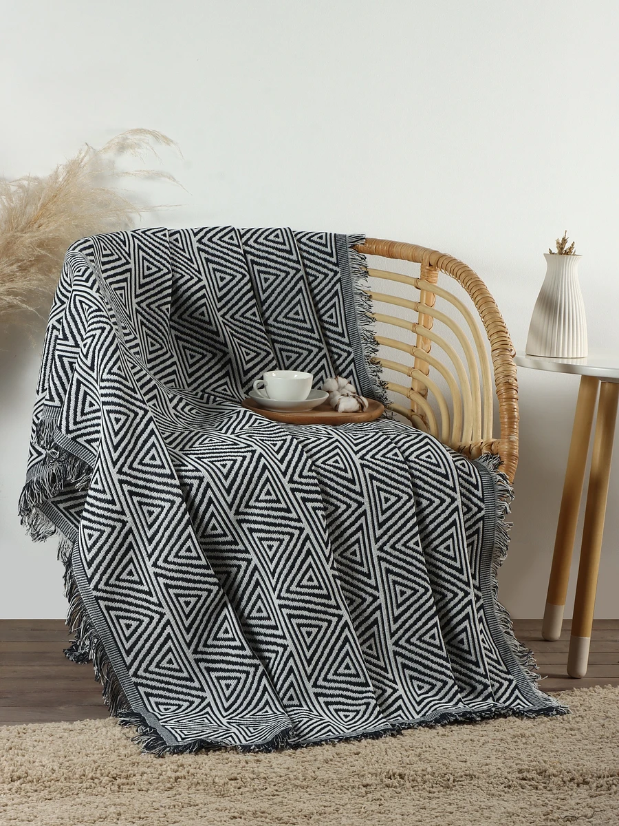 

Плед, Серый