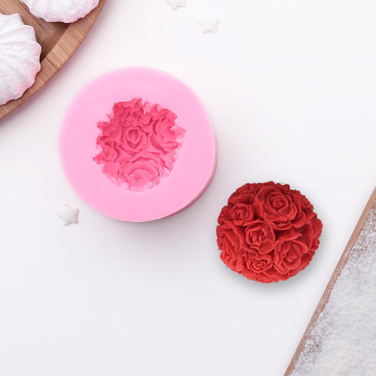 

Молд для заливки, Розовый