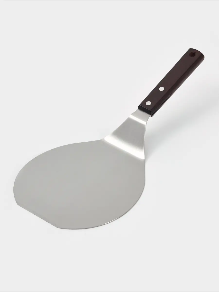 

Лопатка для пиццы и коржей доляна, 37×16.5×9.5 см, нержавеющая сталь, Серебристый