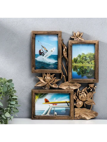 Фоторамка - коллаж на 3 фото 10×15 см