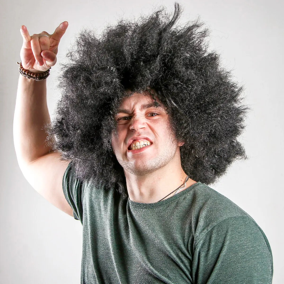 

Карнавальный парик, Черный